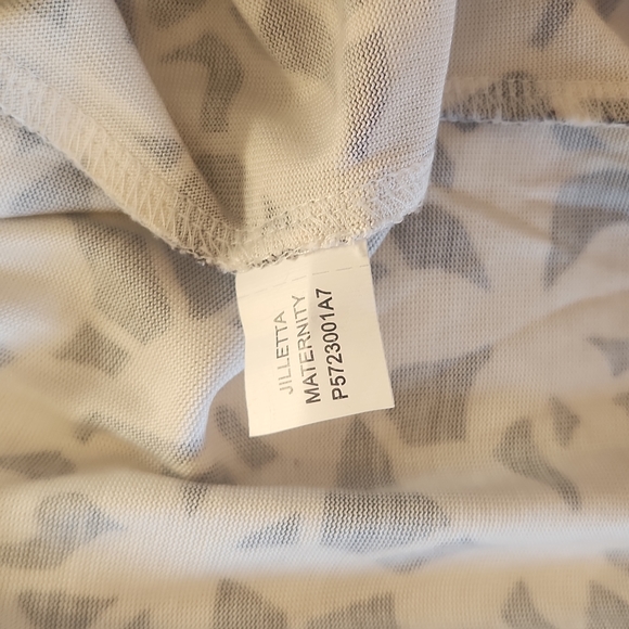 Jersey silk maternity wrap blouse Diane Von Furstenberg - Picture 8 of 10